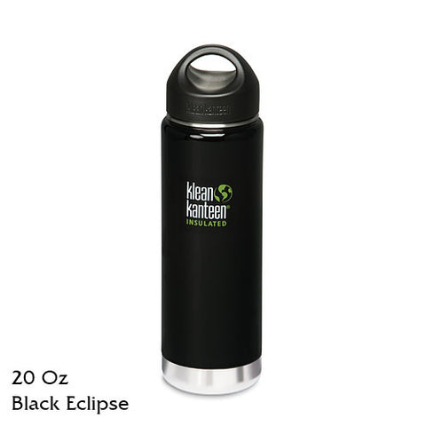 Klean Kanteen Insulated Stainless-Steel Wide-Mouth Bottle with Loop-Top Cap - 20 fl. oz.